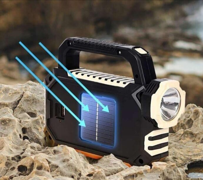 ⁦Portable Solar Multi-Light Charging Lamp⁩ - الصورة ⁦2⁩